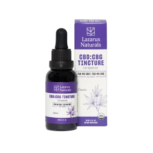 Lazarus CBG/CBD Oil Tincture Full Spectrum  - 1.500mg 30ml