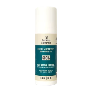 Lazarus CBD Muscle Gel - 600mg CBD 30ml