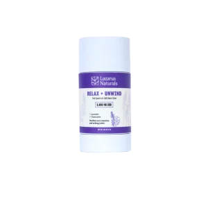 Lazarus Naturals Full Spectrum Balm Stick - Relax + Unwind 3.600mg 72g