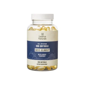 Lazarus CBD Softgels - 10.000mg 200 capsules