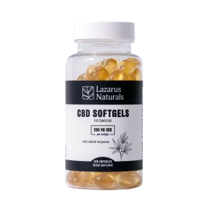 Lazarus CDB Softgels - 20.000mg 100 Capsules