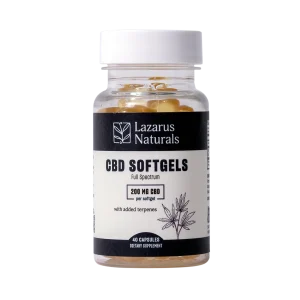 Lazarus CDB Softgels - 8.000mg 40 Capsules