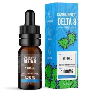 Canna River Delta 8 Tincture - 1.000mg/15ml Natural