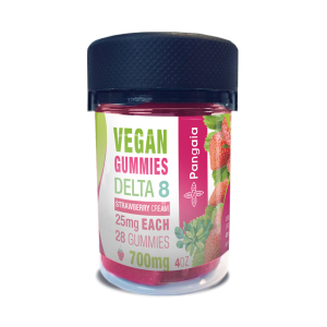 Pangaia Gummies Vegan Delta 8 700mg 28 gummies - Strawberry Cream