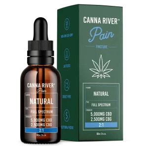 Canna River Full Spectrum Pain CBD/CBG 2:1 - 7.500mg 60ml Natural