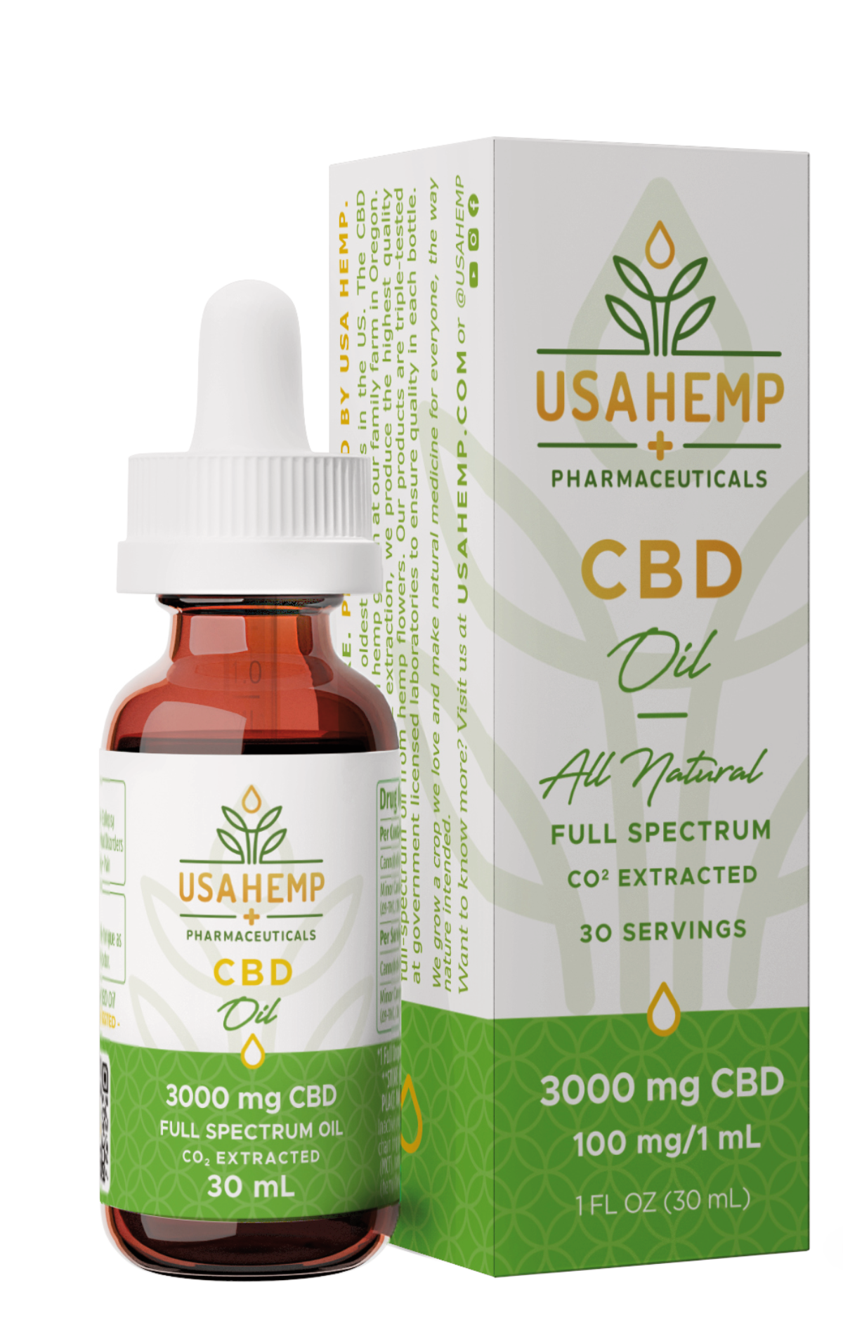 USAHemp Full Spectrum 1.500mg - 30ml
