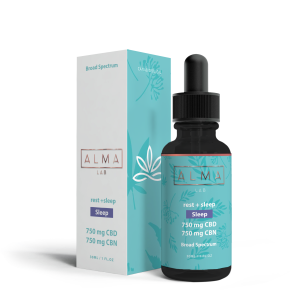 Alma  Sleep Broad Spectrum CBD/CBN com 1.500mg