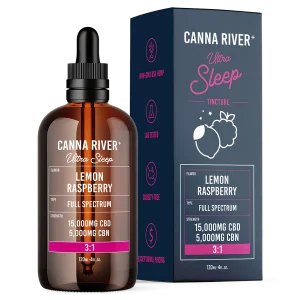 Canna River Full Spectrum Ultra Sleep CBD/CBN 3:1 - 20000mg/120ml Lemon Raspberry