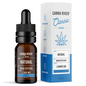 Canna River Broad Spectrum CBD Classic Tincture 1.500mg 15ml Natural