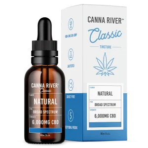 Canna River Broad Spectrum CBD Classic Tincture - 6.000mg 60ml Natural