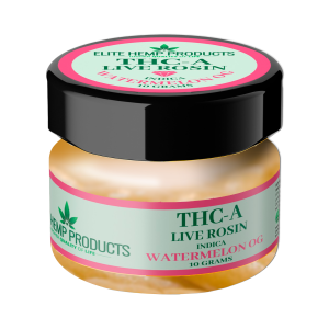 Elite THCA Live Rosin Watermelon Indica 10g