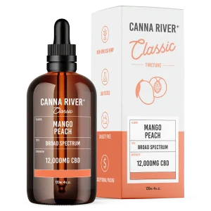 Canna River Full Spectrum CBD Classic Tincture - 12.000mg/120ml Mango Peach