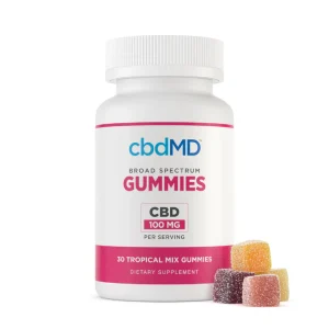 CbdMD Gummies Broad Spectrum CBD 3.000mg 30 Gummies - Tropical Mix