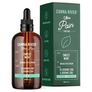 Canna River Full Spectrum Ultra Pain CBD/CBG 3:1 - 20000mg/120ml Sweet Mint