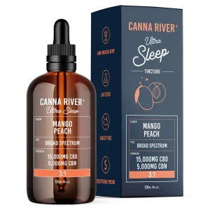 Canna River Full Spectrum Ultra Sleep CBD/CBN 3:1 - 20000mg/120ml Mango Peach