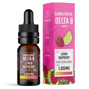 Canna River Delta 8 Tincture - 1.000mg/15ml Lemon Raspberry