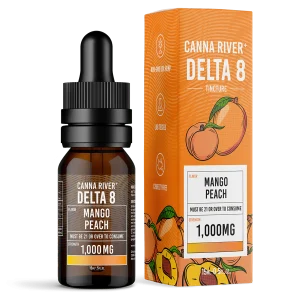 Canna River Delta 8 Tincture - 1.000mg/15ml Mango Peach