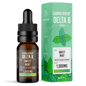 Canna River Delta 8 Tincture - 1000mg/15ml Sweet Mint
