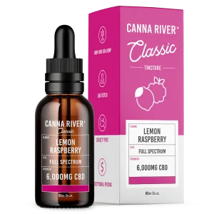Canna River Full Spectrum CBD Classic Tincture - 6000mg/60ml Lemon Raspberry
