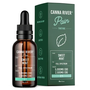 Canna River Full Spectrum Pain CBD/CBG 2:1 - 7.500mg 60ml Lemon Raspberry