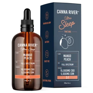Canna River Full Spectrum Ultra Sleep CBD/CBN 3:1 - 20000mg/120ml Mango Peach