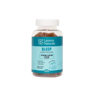 Lazarus CBD+CBN+CBG Gummies Sleep 1.000mg - Lemon Mango 40 Gummies