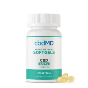 CbdMD Softgels Broad Spectrum CBD 3.000mg 30 Softgels
