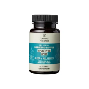 Lazarus CBD+CBN Sleep/Melatonin Capsules 2.000mg