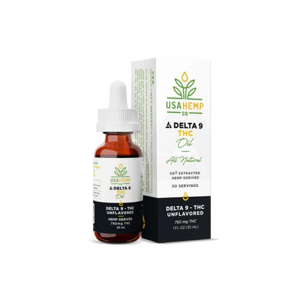 USAHemp Isolado Delta9 750mg - 30ml