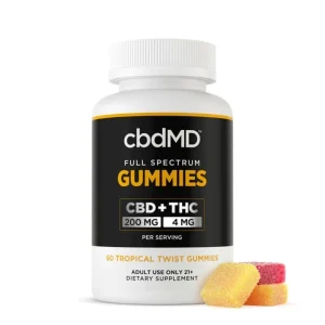 CbdMD Gummies Full Spectrum CBD 6.000mg 60 Gummies - Tropical Twist