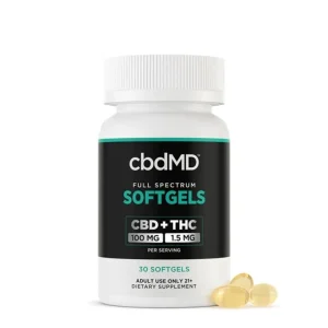 CbdMD Softgels Full Spectrum CBD 3.000mg 30 Softgels