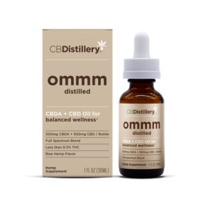 CBDistillery Tincture Full Spectrum CBD:CBDA 1.000mg 30ml