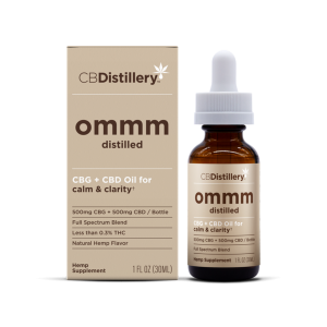 CBDistillery Tincture Full Spectrum CBD:CBG 1.000mg 30ml