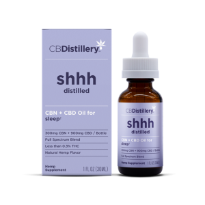 CBDistillery Tincture Sleep Full Spectrum CBN+CBD 1.200mg 30ml