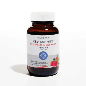 Neurogan Gummies Broad Spectrum 3.600mg CBD 30 Gummies - Watermelon & Wild Berry