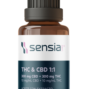 Sensia Óleo 1:1 THC/CBD 600mg 30ml