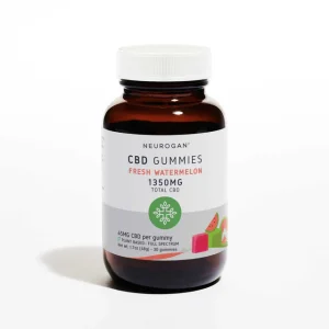 Neurogan Gummies Full Spectrum CBD 1.350mg 30 Gummies - Fresh Watermelon
