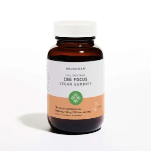 Neurogan Gummies Focus Full Spectrum CBG 1.350mg 30 Gummies - Fresh Watermelon