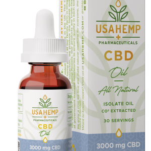 USAHemp CBD Isolado 3.000mg - 30ml