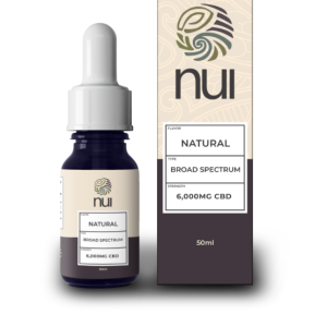 Nui Life Broad Spectrum CBD Oil 6.000mg 50ml