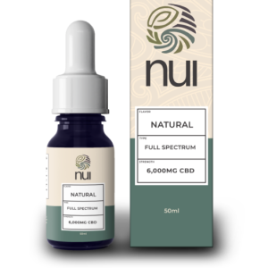 Nui Life Full Spectrum CBD Oil 6.000mg 50ml