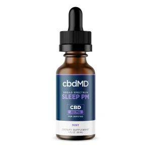 CbdMD CBD Oil Tincture Broad Spectrum 1.500ml 30ml - Mint