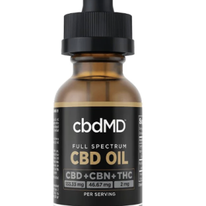 cbdMD Full Spectrum CBD + CBN Oil Tincture 4.000mg CBD + 1.400mg CBN 30 ml
