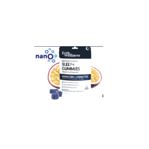 Erth Wellness Full Spectrum Sleep Gummies CBN 600mg e THC 150mg 30 unidades