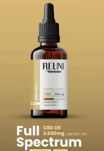 Reuni CBD Oil Full Spectrum 3.600mg 30ml
