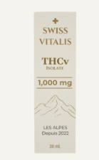 Swiss Vitalis THCv Isolado 1000 mg 30 mL